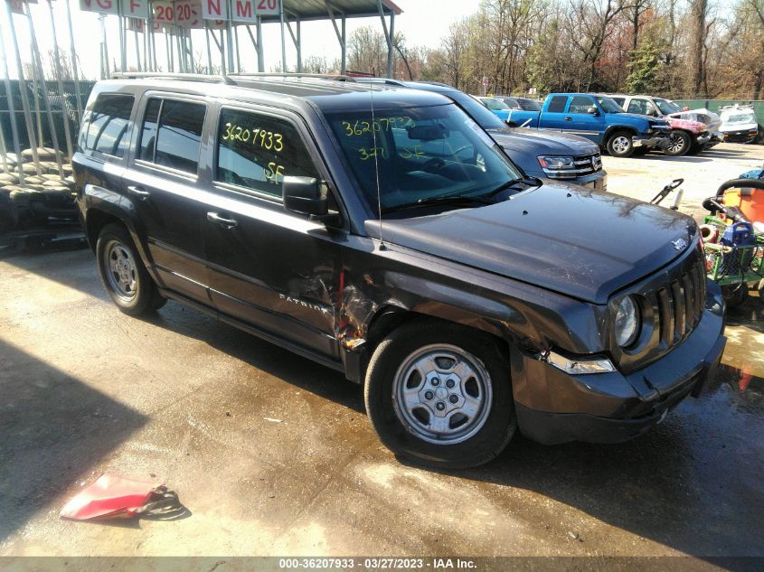 2016 JEEP PATRIOT SPORT - 1C4NJRBB5GD739406