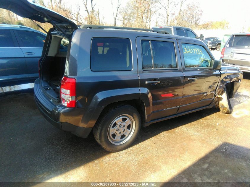 2016 JEEP PATRIOT SPORT - 1C4NJRBB5GD739406