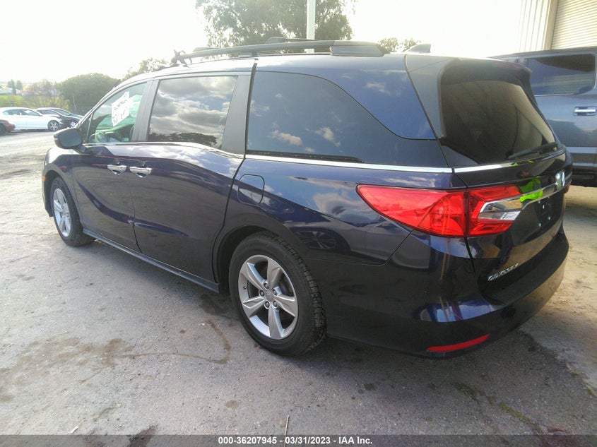 VIN 5FNRL6H53KB070114 2019 HONDA ODYSSEY EX