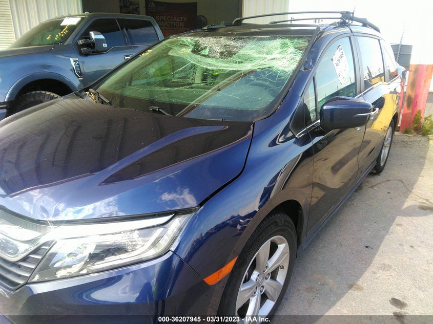 VIN 5FNRL6H53KB070114 2019 HONDA ODYSSEY EX