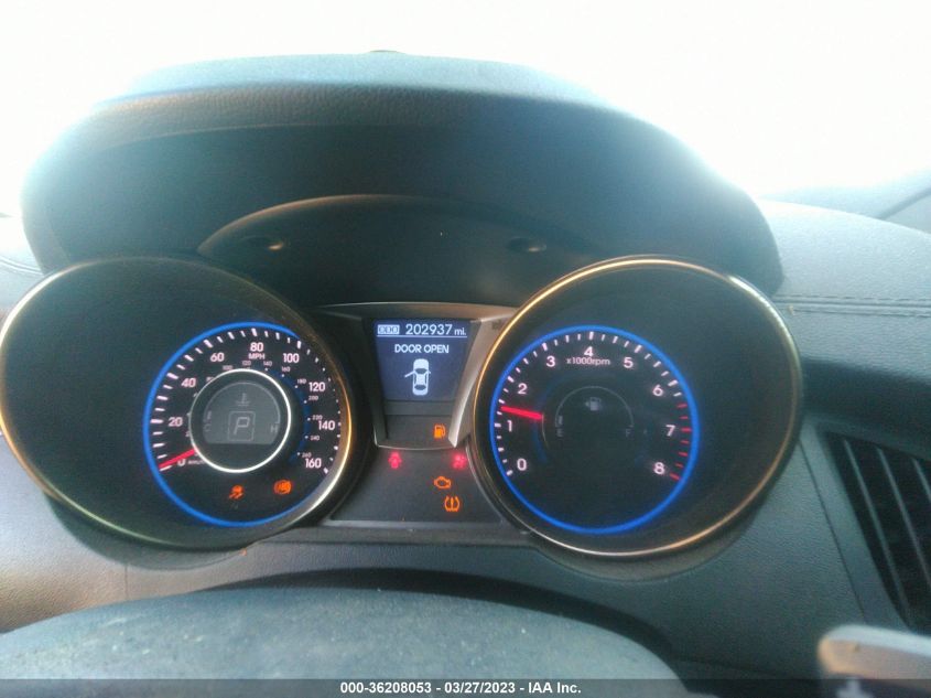 2013 HYUNDAI GENESIS COUPE 2.0T PREMIUM KMHHT6KD9DU097139