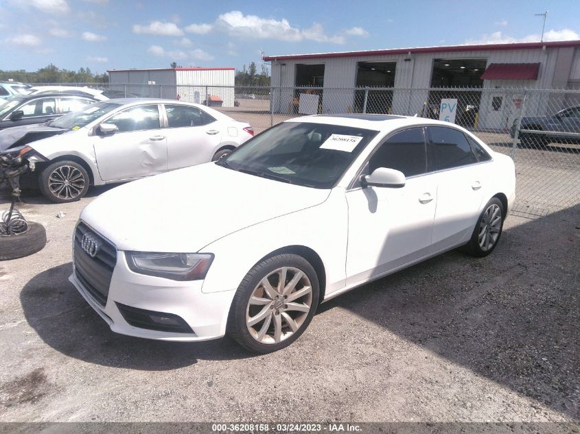 2013 AUDI A4 PREMIUM PLUS - WAUFFAFL5DN035252