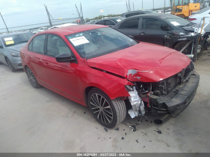2017 VOLKSWAGEN JETTA 1.8T SPORT - 3VWD17AJ5HM391196
