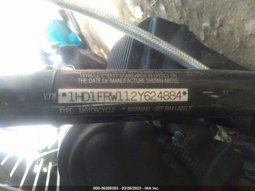 2002 HARLEY-DAVIDSON FLHRCI - 1HD1FRW112Y624884