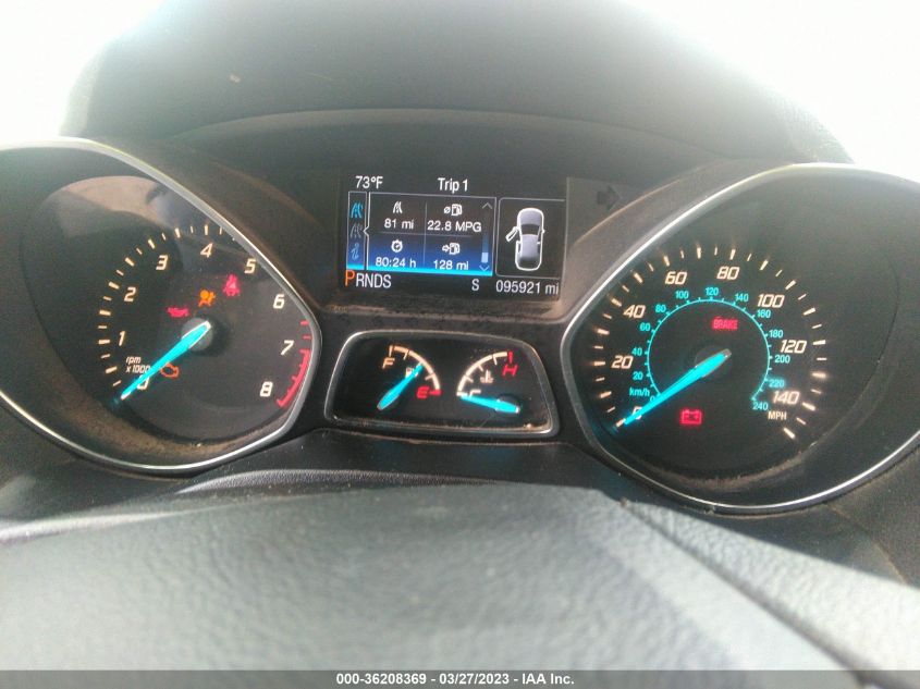2013 FORD ESCAPE SE - 1FMCU0GX1DUC45002