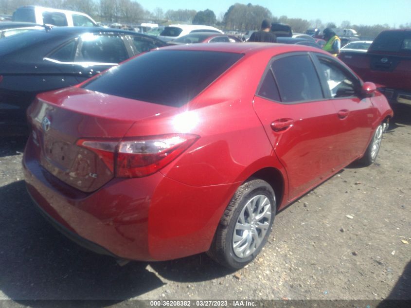 2019 TOYOTA COROLLA L/LE/SE/XLE/XSE - 2T1BURHE3KC212563