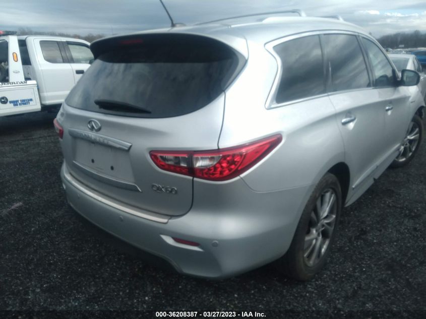 2014 INFINITI QX60 HYBRID - 5N1CL0MM6EC529066