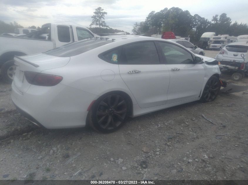 2015 CHRYSLER 200 S - 1C3CCCBB9FN566002