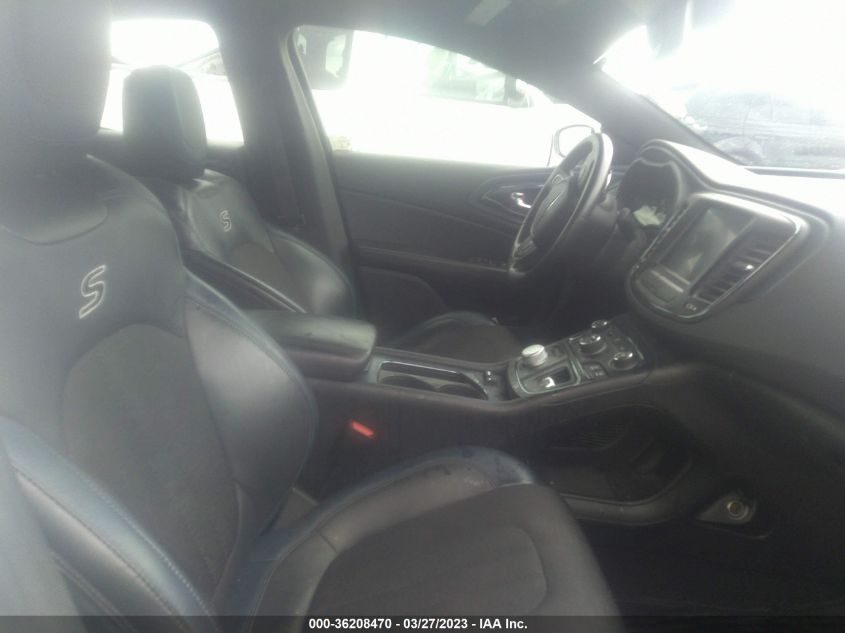 2015 CHRYSLER 200 S - 1C3CCCBB9FN566002