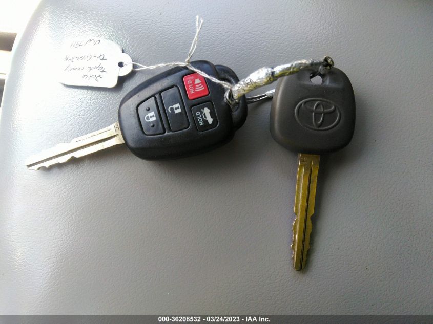 2016 TOYOTA CAMRY XLE/SE/LE/XSE - 4T1BF1FK1GU167911