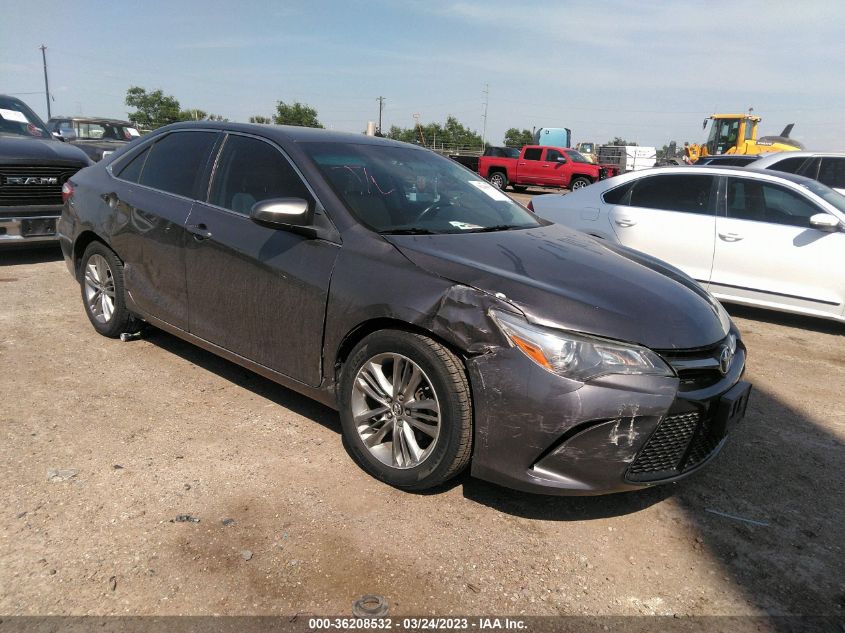 2016 TOYOTA CAMRY XLE/SE/LE/XSE - 4T1BF1FK1GU167911