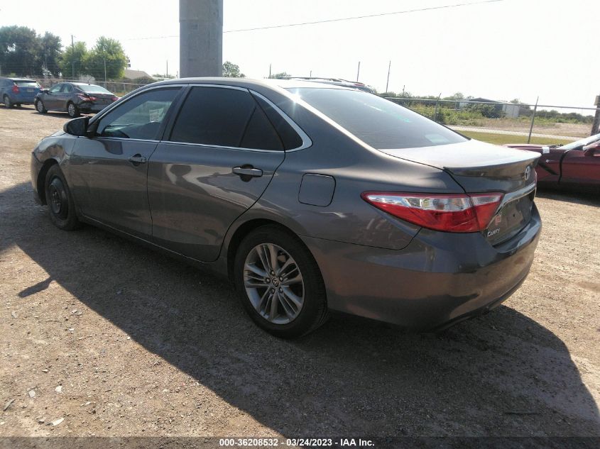 2016 TOYOTA CAMRY XLE/SE/LE/XSE - 4T1BF1FK1GU167911