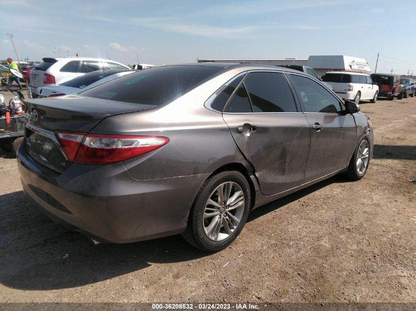 2016 TOYOTA CAMRY XLE/SE/LE/XSE - 4T1BF1FK1GU167911