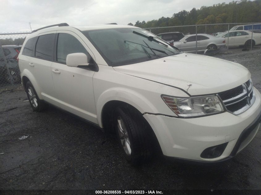 2014 DODGE JOURNEY SXT - 3C4PDCBG2ET115627