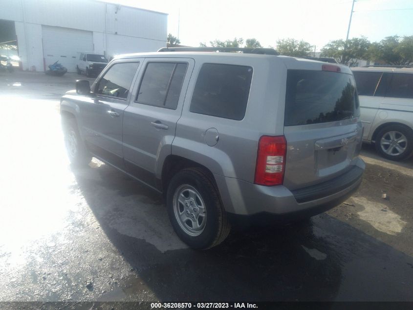 2015 JEEP PATRIOT SPORT - 1C4NJPBA1FD190636