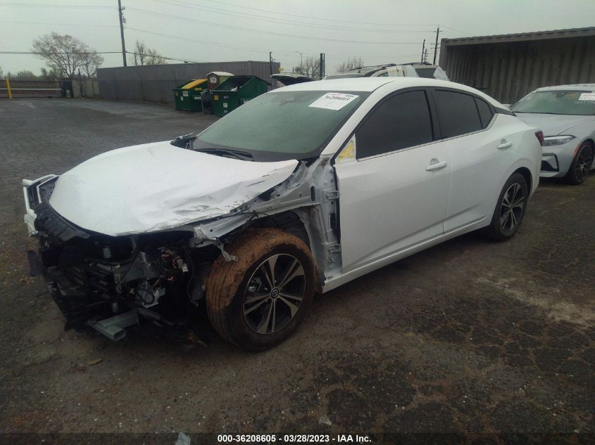 2022 NISSAN SENTRA SV - 3N1AB8CV4NY309653