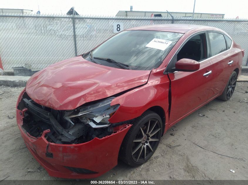 2017 NISSAN SENTRA SV - 3N1AB7AP0HL656607