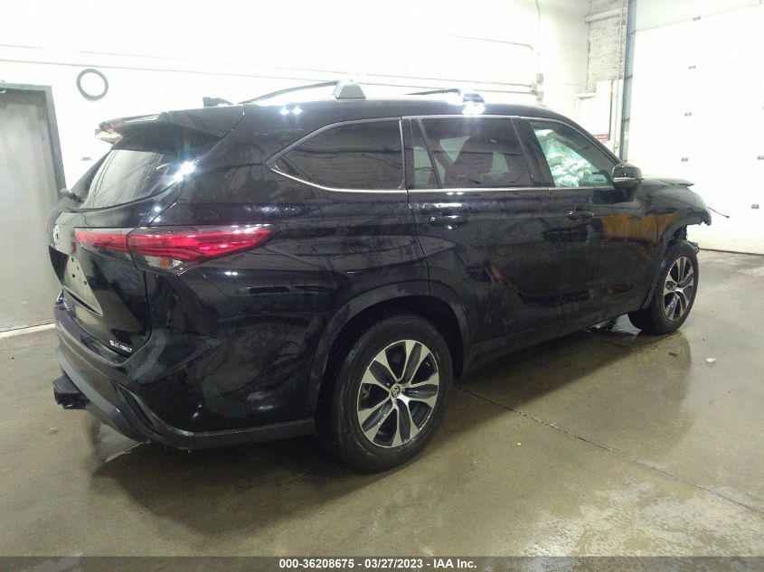 2020 TOYOTA HIGHLANDER XLE - 5TDHZRBH1LS507961