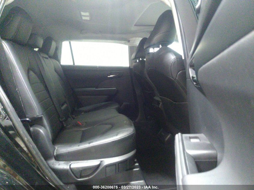 2020 TOYOTA HIGHLANDER XLE - 5TDHZRBH1LS507961