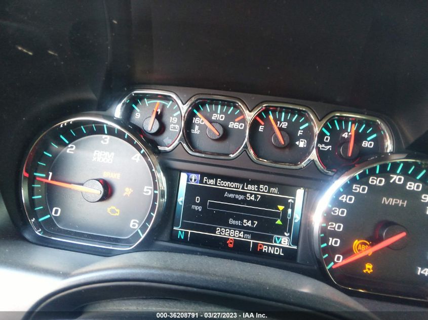 2017 CHEVROLET SILVERADO 1500 LTZ - 3GCUKSEC2HG244959