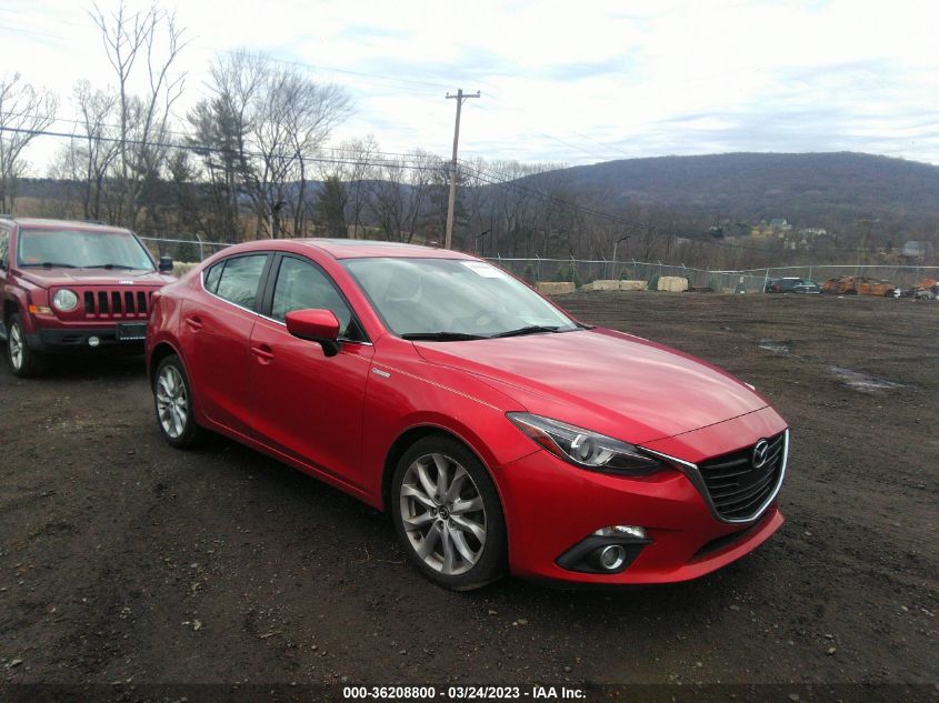 2015 MAZDA MAZDA3 S GRAND TOURING - JM1BM1W3XF1244570