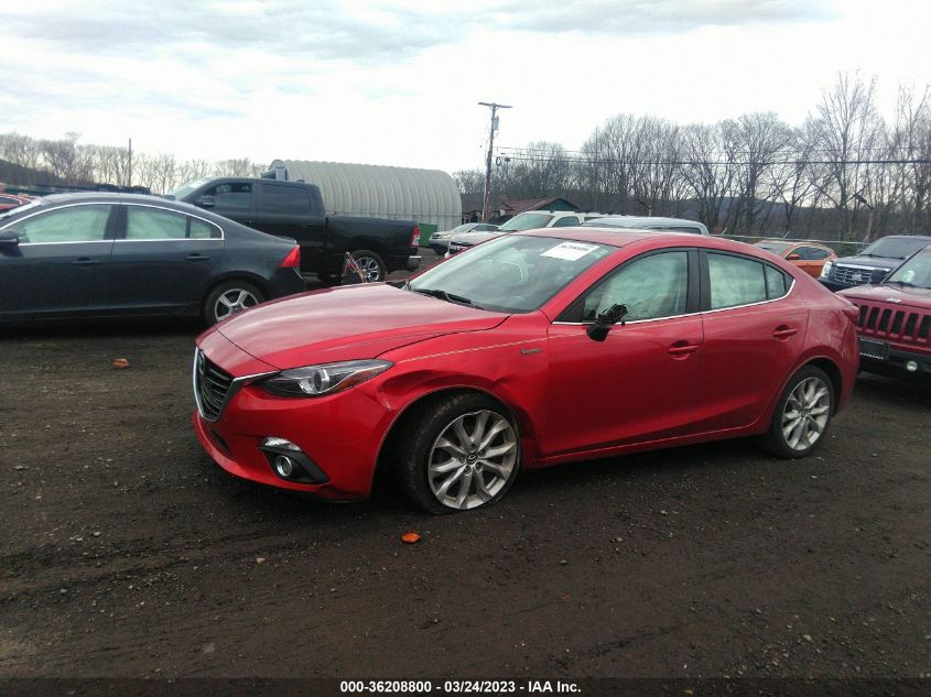 2015 MAZDA MAZDA3 S GRAND TOURING - JM1BM1W3XF1244570