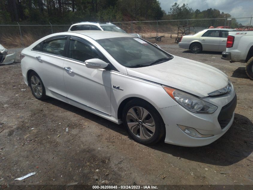 2013 HYUNDAI SONATA HYBRID LIMITED - KMHEC4A40DA082927
