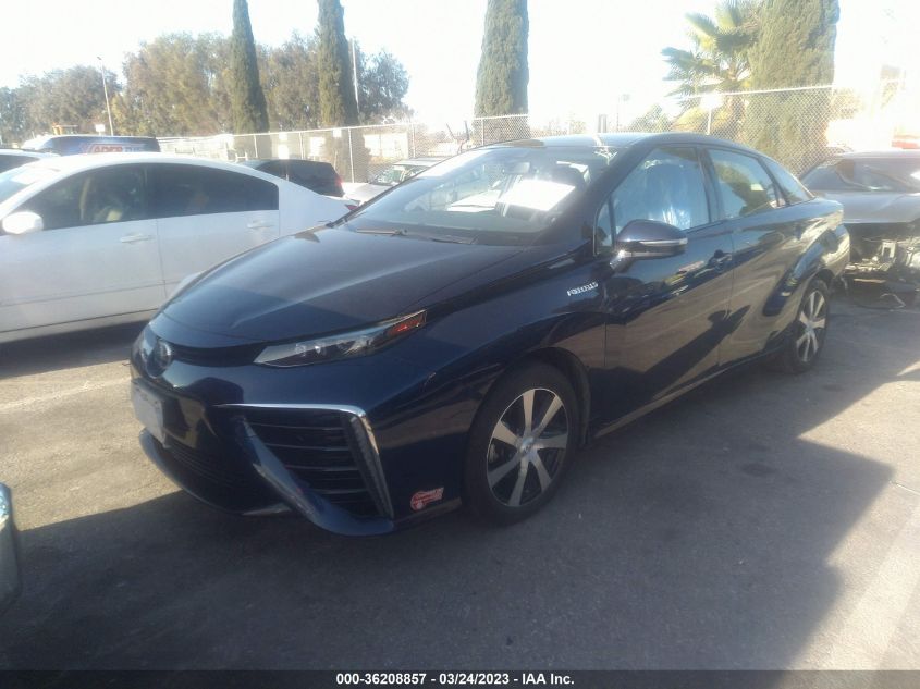 2017 TOYOTA MIRAI JTDBVRBD6HA002601