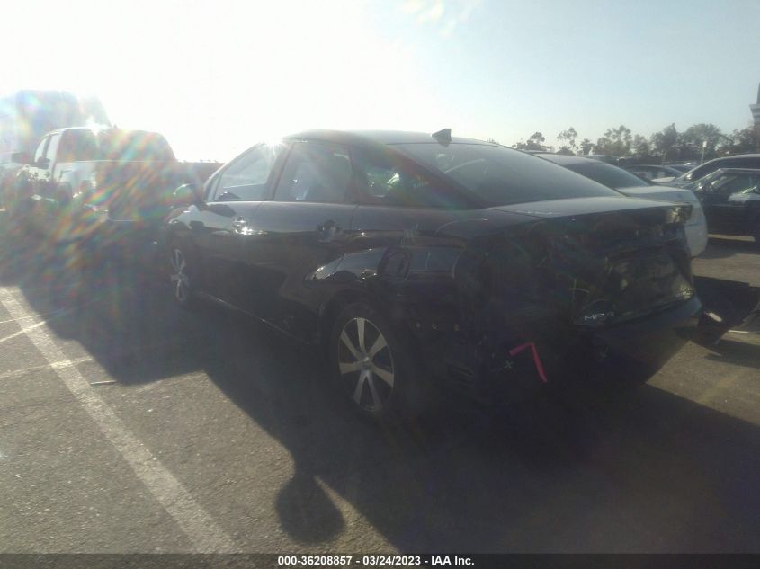2017 TOYOTA MIRAI JTDBVRBD6HA002601