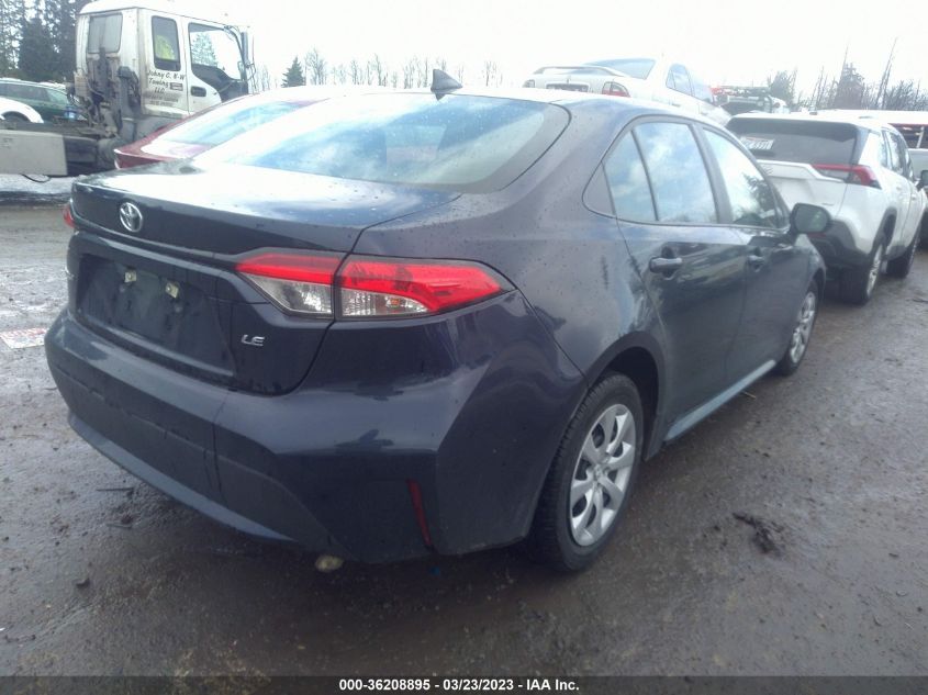 2021 TOYOTA COROLLA LE - 5YFEPMAE5MP182759