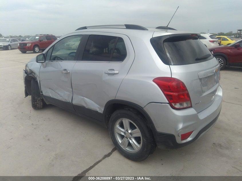VIN 3GNCJLSB8JL216488 2018 CHEVROLET TRAX LT