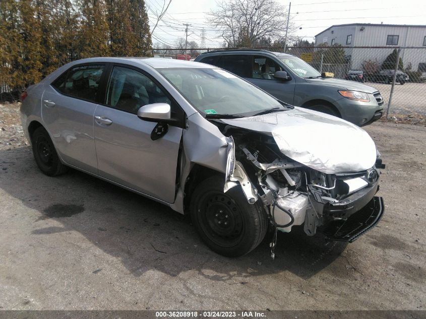 2017 TOYOTA COROLLA L/LE/XLE/SE - 2T1BURHE0HC848138