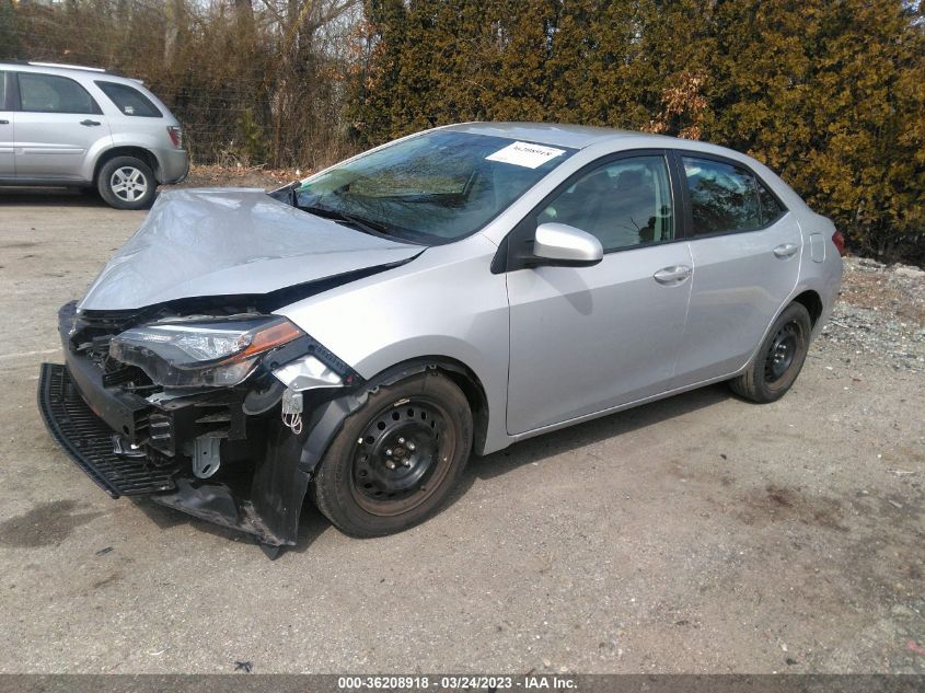 2017 TOYOTA COROLLA L/LE/XLE/SE - 2T1BURHE0HC848138