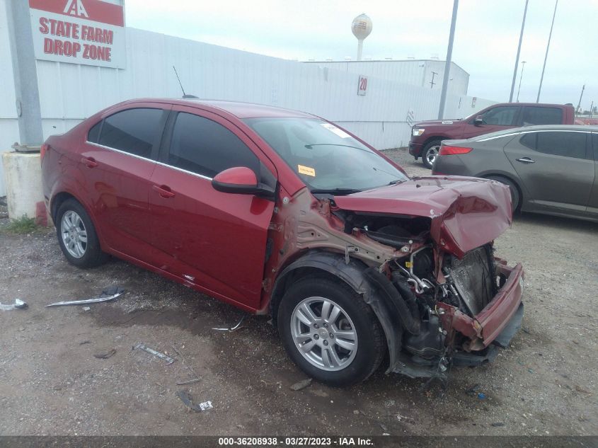 2016 CHEVROLET SONIC LT - 1G1JC5SH9G4112321