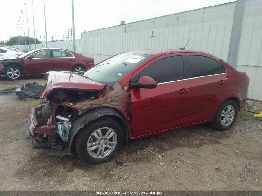 2016 CHEVROLET SONIC LT - 1G1JC5SH9G4112321