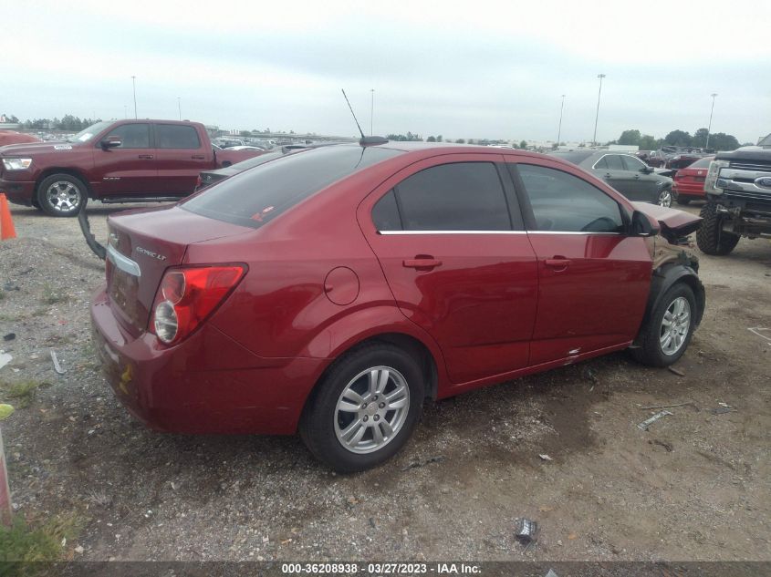 2016 CHEVROLET SONIC LT - 1G1JC5SH9G4112321