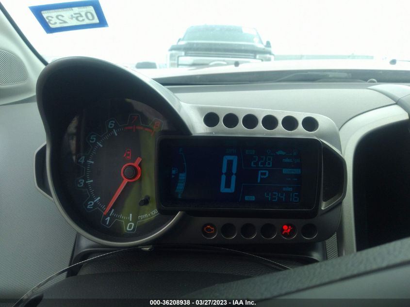 2016 CHEVROLET SONIC LT - 1G1JC5SH9G4112321