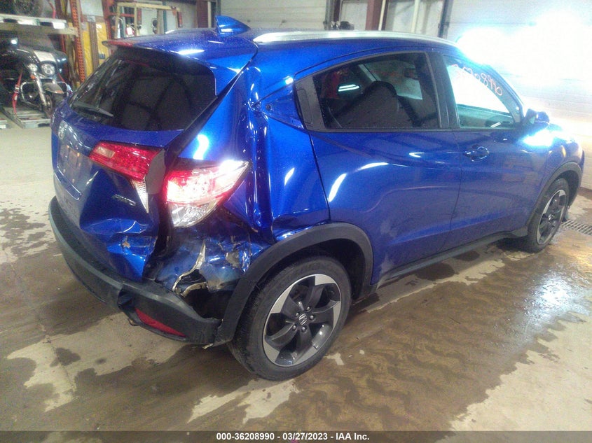 VIN 3CZRU6H75JM731421 2018 HONDA HR-V EX-L NAVI