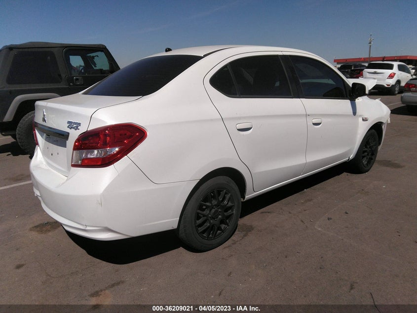 VIN ML32F3FJ0JHF06378 2018 MITSUBISHI MIRAGE G4 ES