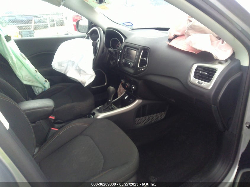 VIN 3C4NJCAB0HT652443 2017 JEEP COMPASS SPORT
