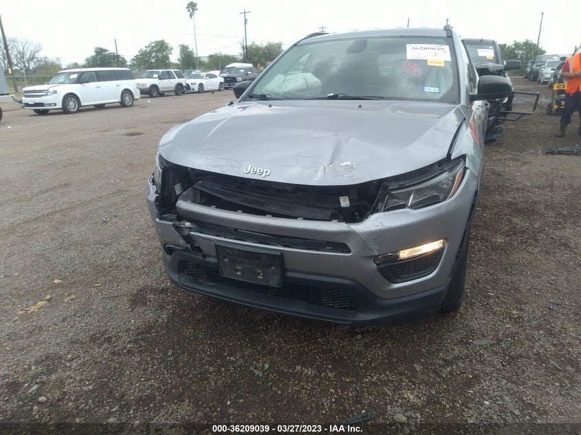 VIN 3C4NJCAB0HT652443 2017 JEEP COMPASS SPORT