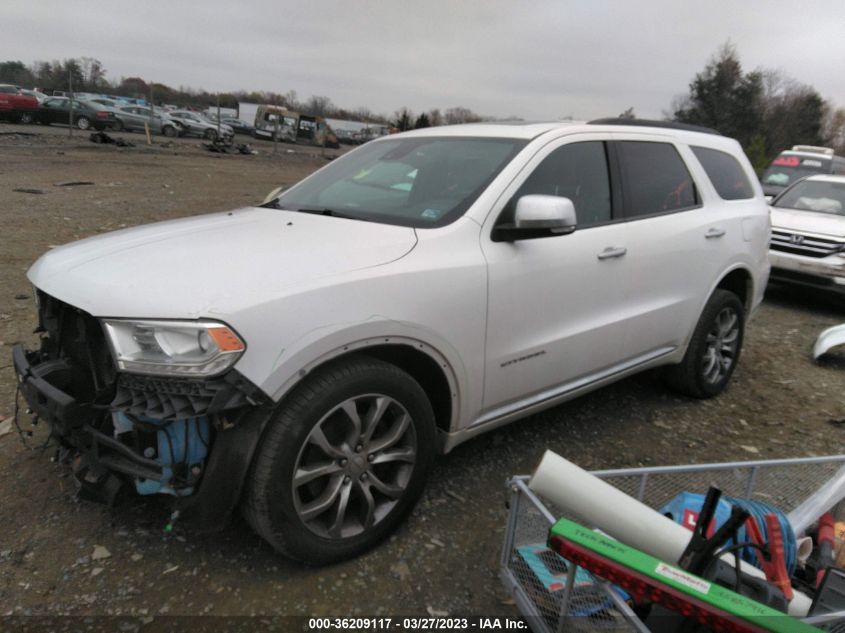 2018 DODGE DURANGO CITADEL ANODIZED PLATINUM - 1C4SDJET3JC161268