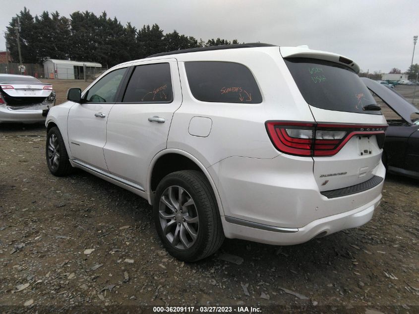 2018 DODGE DURANGO CITADEL ANODIZED PLATINUM - 1C4SDJET3JC161268