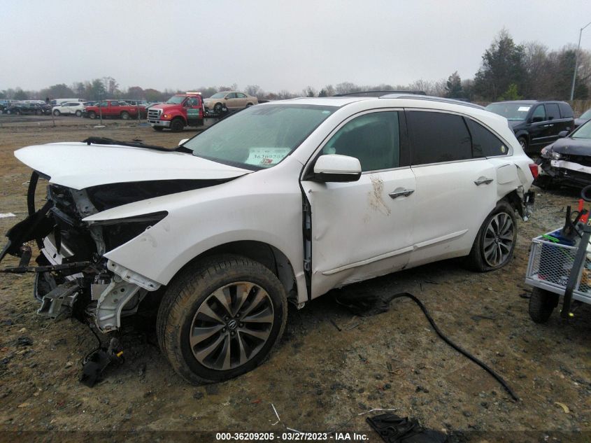 2014 ACURA MDX TECH PKG - 5FRYD4H45EB007474