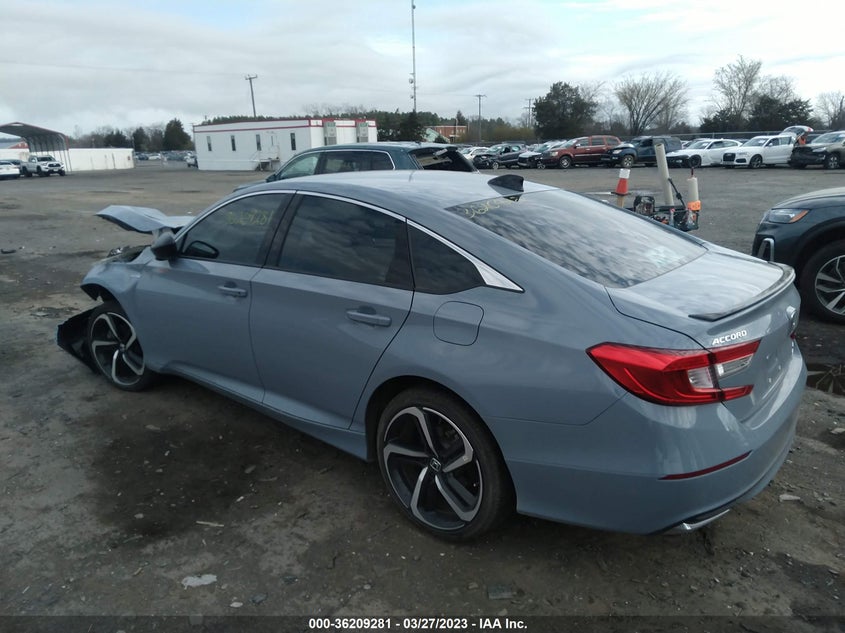 VIN 1HGCV3F20NA004089 2022 HONDA ACCORD HYBRID SPORT