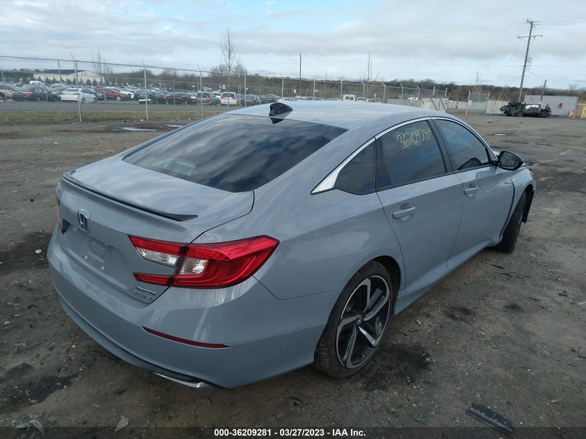 VIN 1HGCV3F20NA004089 2022 HONDA ACCORD HYBRID SPORT