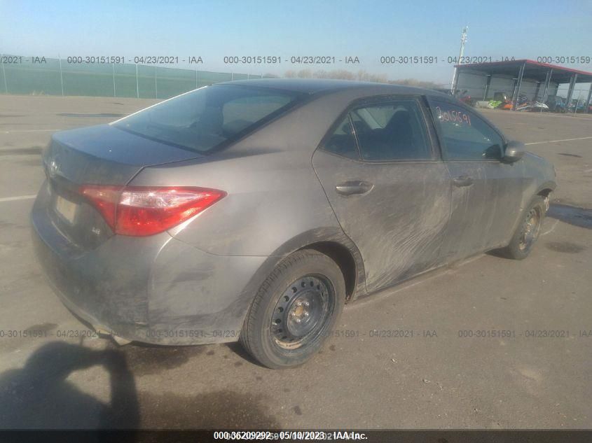 2019 TOYOTA COROLLA LE - 2T1BURHEXKC140924