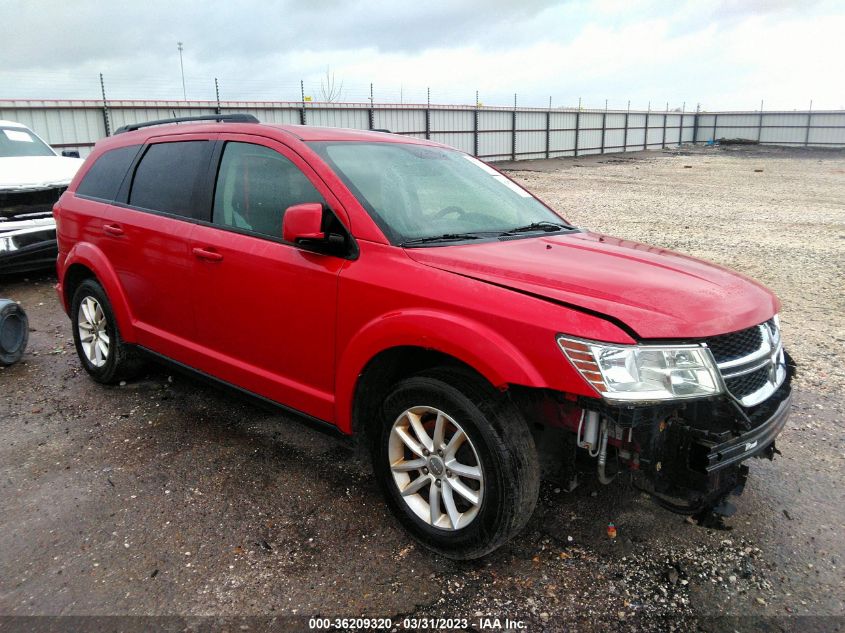 2016 DODGE JOURNEY SXT - 3C4PDDBG3GT196243