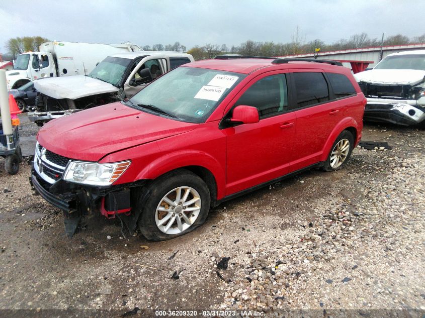 2016 DODGE JOURNEY SXT - 3C4PDDBG3GT196243