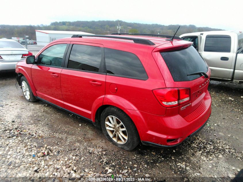 2016 DODGE JOURNEY SXT - 3C4PDDBG3GT196243
